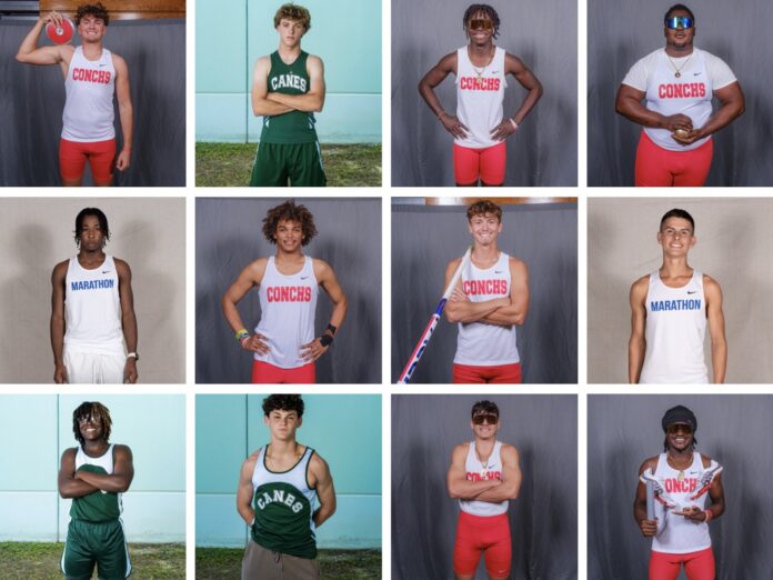 a series of photos of men in different sports uniforms